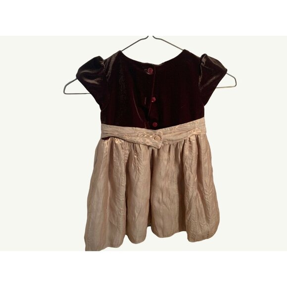 Girls Toddler 3T Dress by Youngland Brown Beige - Picture 4 of 5